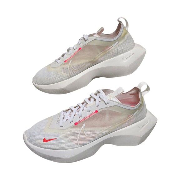 Nike Vista Lite Shoes Womens Size 11.5 Running Sneakers White Red CI0905-100 - Picture 3 of 10